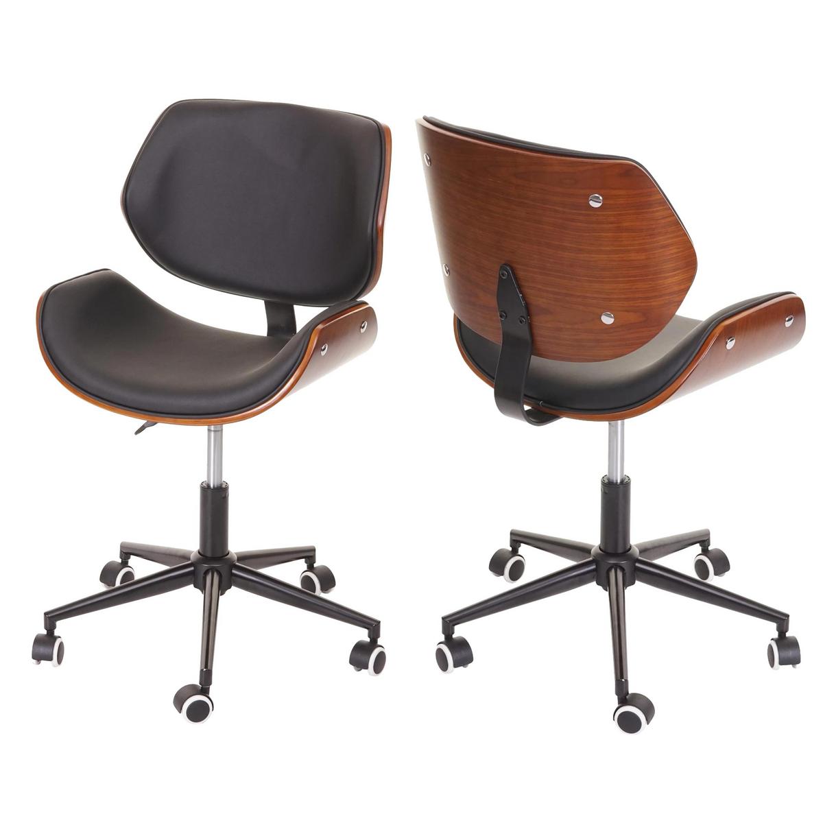 BÜROSTUHL Braun - Braun, Textil (57/90/57cm) - MCW