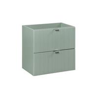 WASCHTISCHUNTERSCHRANK 60cm Jade Grün - Grün, Holzwerkstoff (60/57/40cm) - Petits-meubles