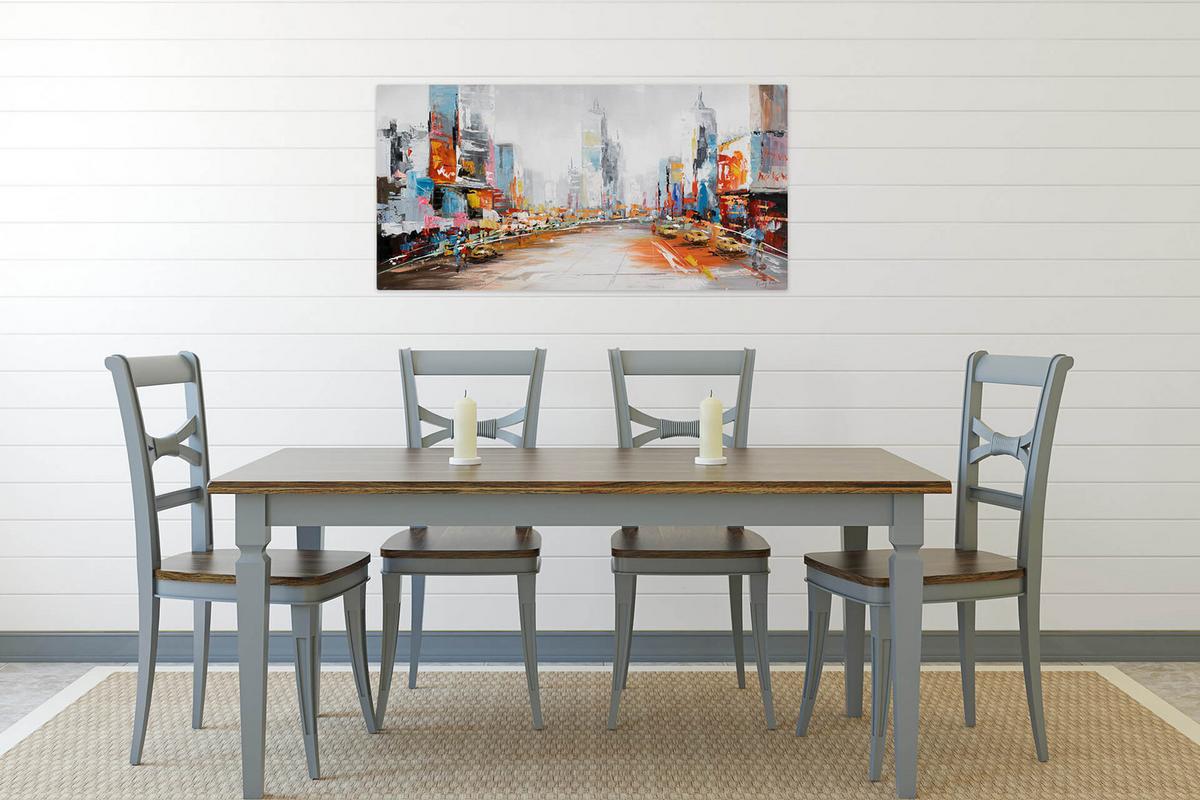 ÖLGEMÄLDE 100/50 cm - Multicolor, Holz/Textil (100/50cm) - KUNSTLOFT