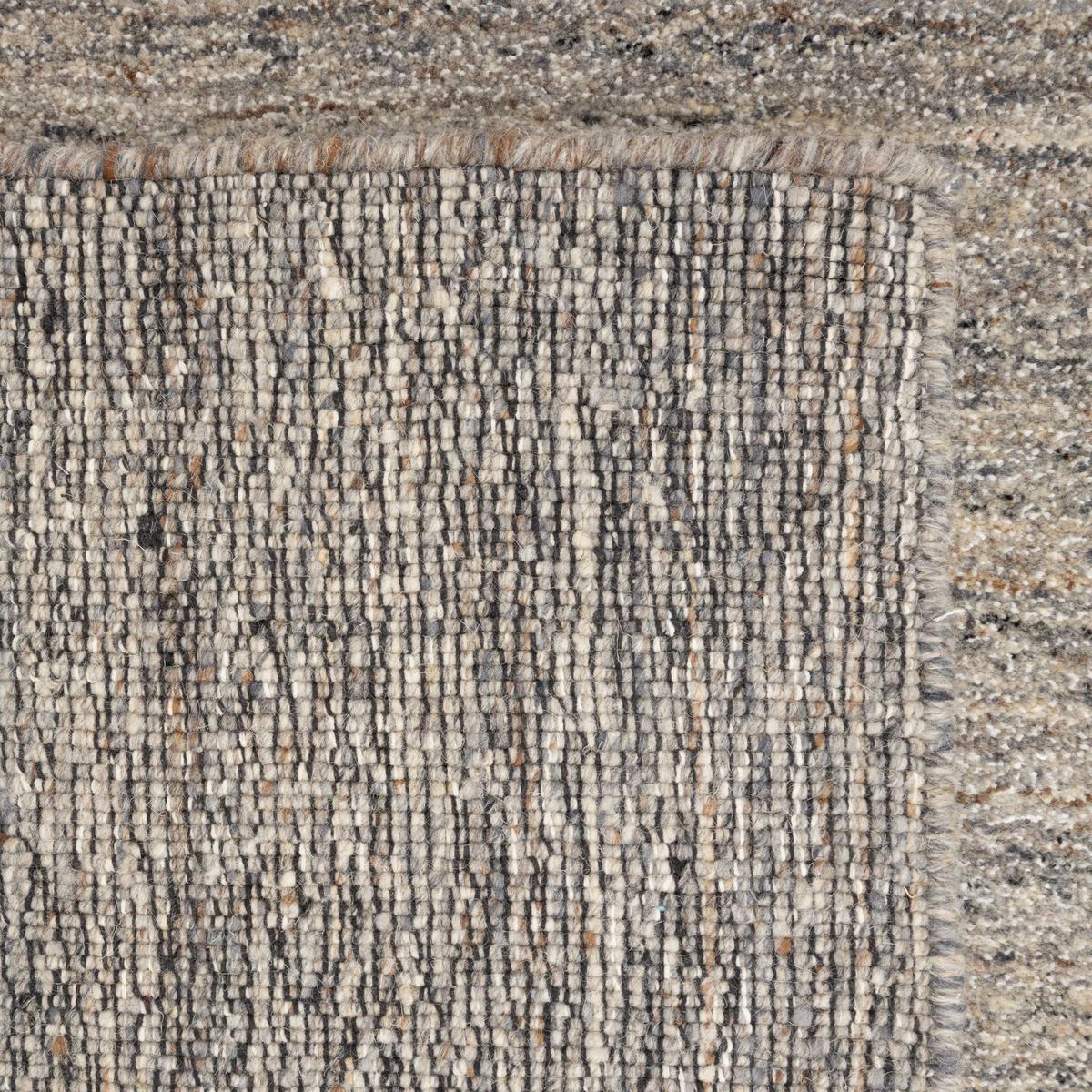 HANDWEBTEPPICH mit Seidenglanz, pflegeleicht, robust 250x350 cm - Grau, Textil (250/350cm) - Rug and Roll