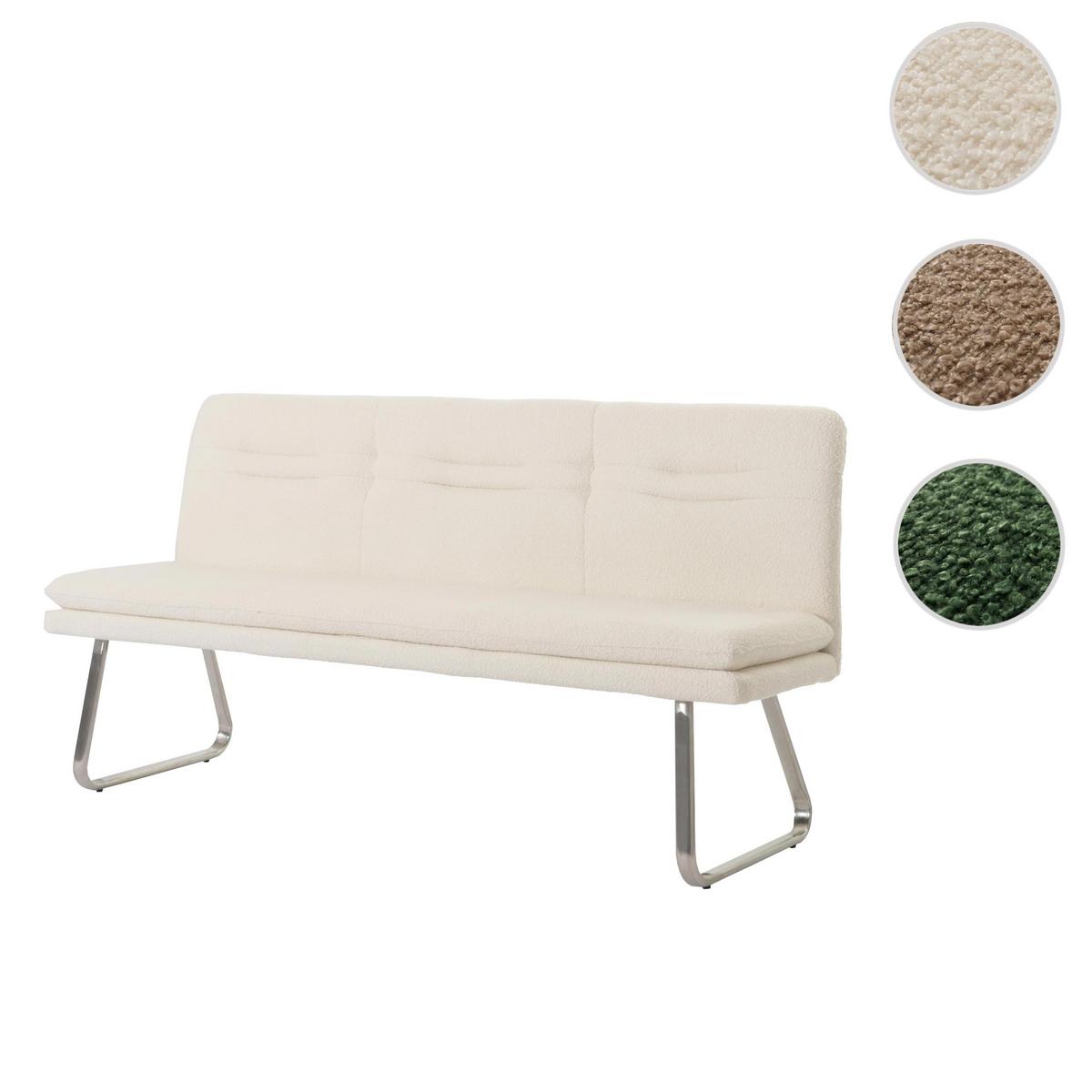 SITZBANK Cremeweiß - Creme/Weiß, Textil (180/93/58cm) - MCW
