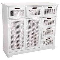 SIDEBOARD aus Holz 86x33x79 cm - Weiß, Holz (86/78.5/33cm) - Wanderlust