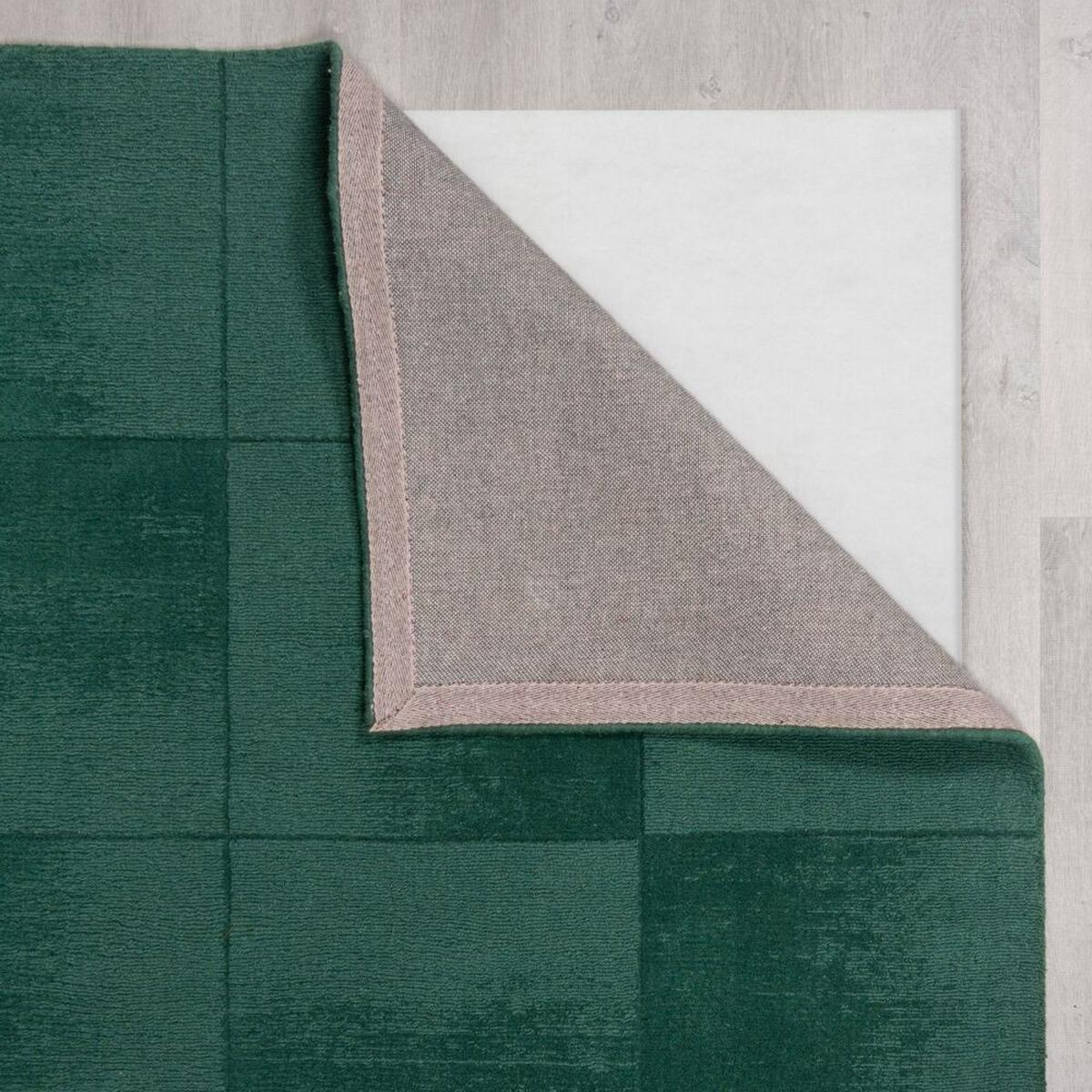 WOLLTEPPICH SID, geometrisch, Grün, 200 x 290 cm - Grün, Textil (200/290cm) - KADIMA DESIGN
