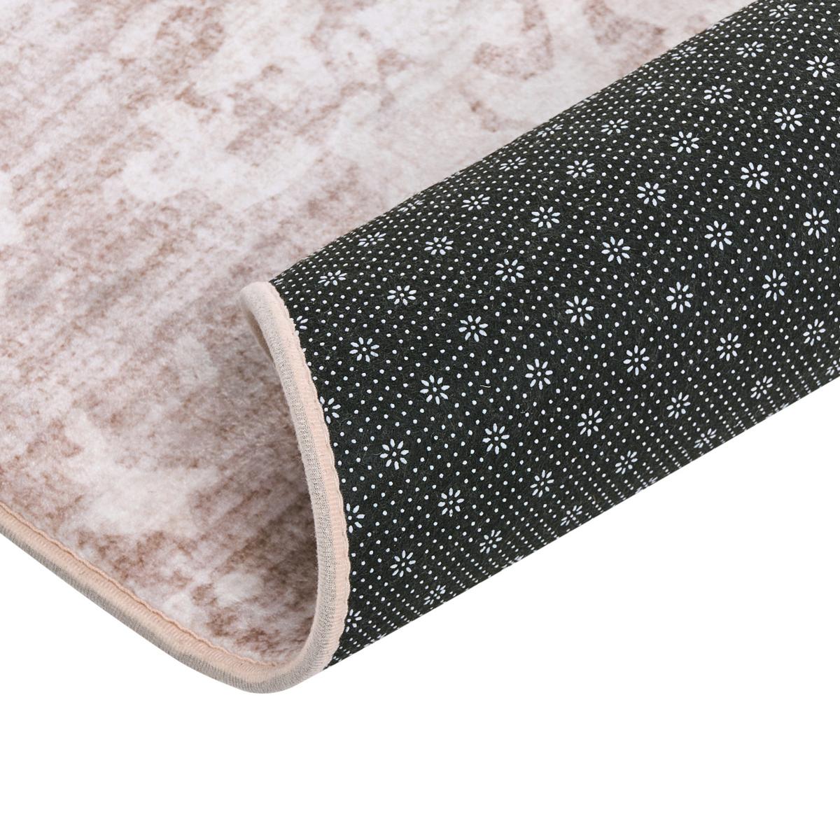 TEPPICH Beige 140/200 cm Tarsus - Beige, Textil (140/200cm) - Beliani