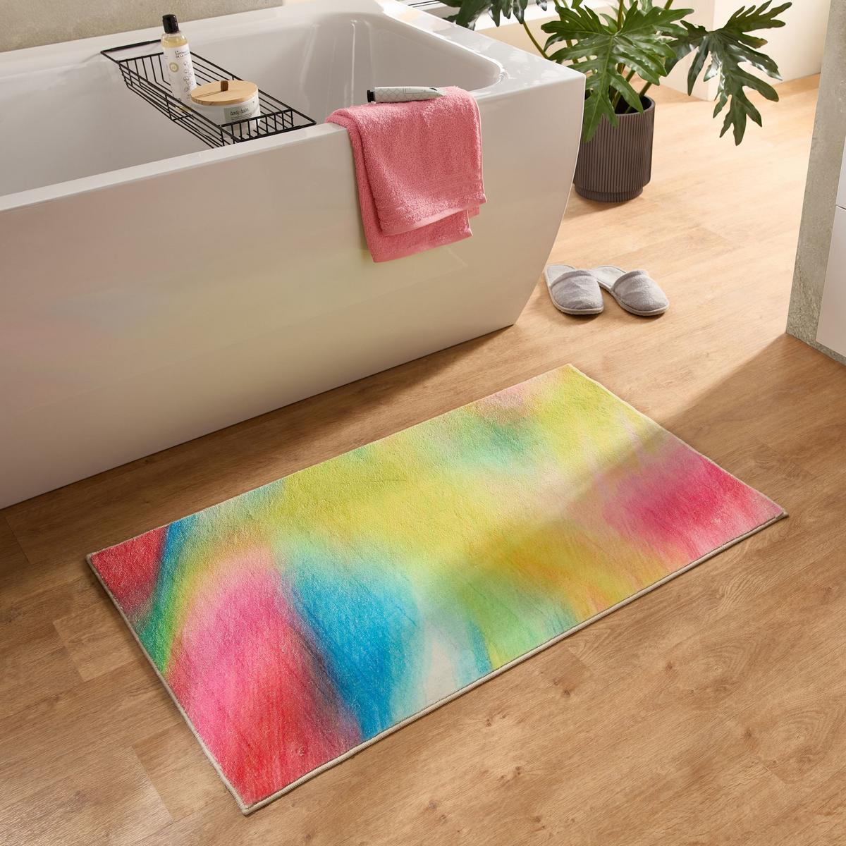 BADTEPPICH Ariella Bunt 70x120 cm - Multicolor, Textil (70/120cm) - Gino Falcone