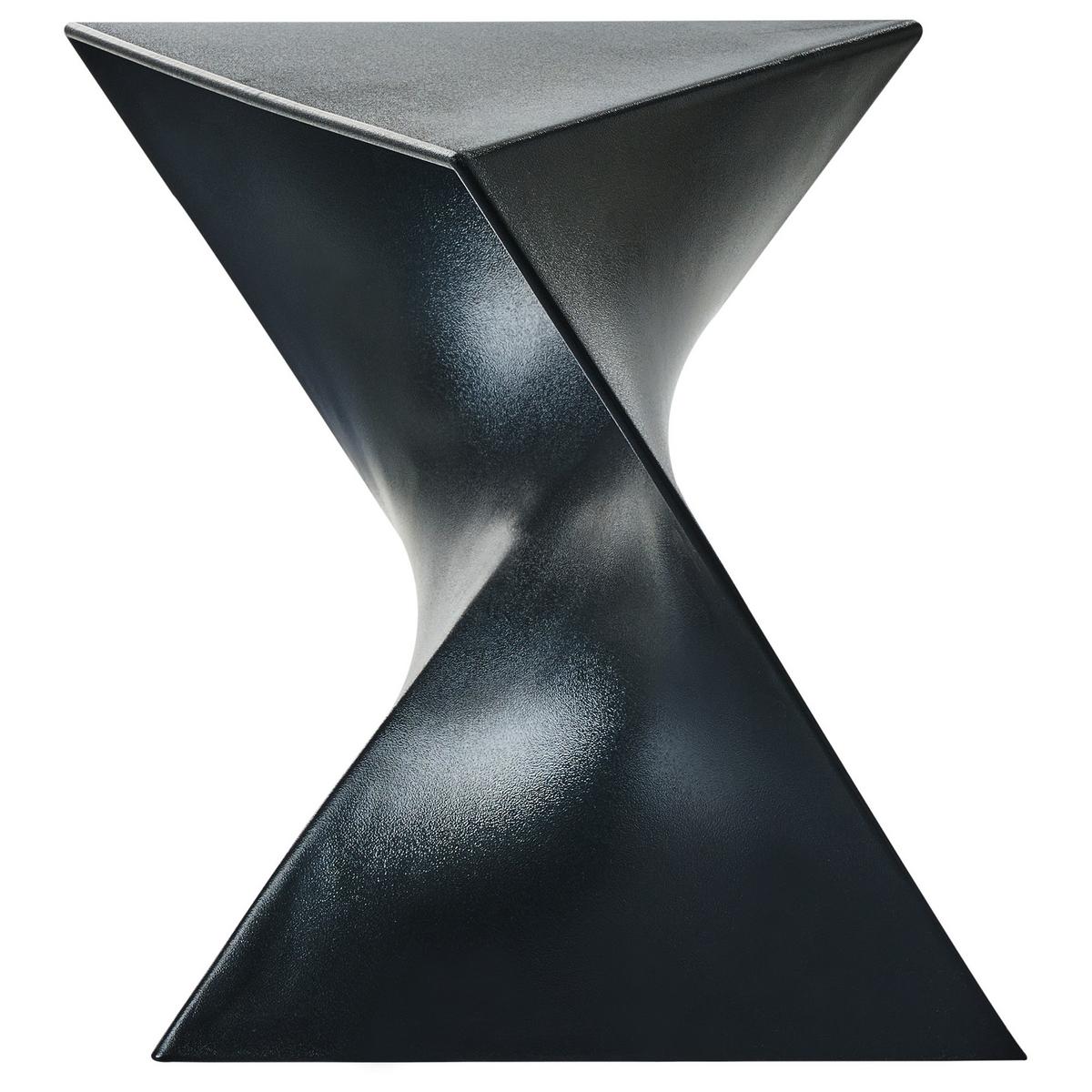 BEISTELLTISCH Schwarz Pecos - Schwarz, Kunststoff (40/40/44cm) - Beliani