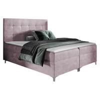BOXBETT Snake - H3 - Violett, Holz (160/200cm) - MIRJAN24