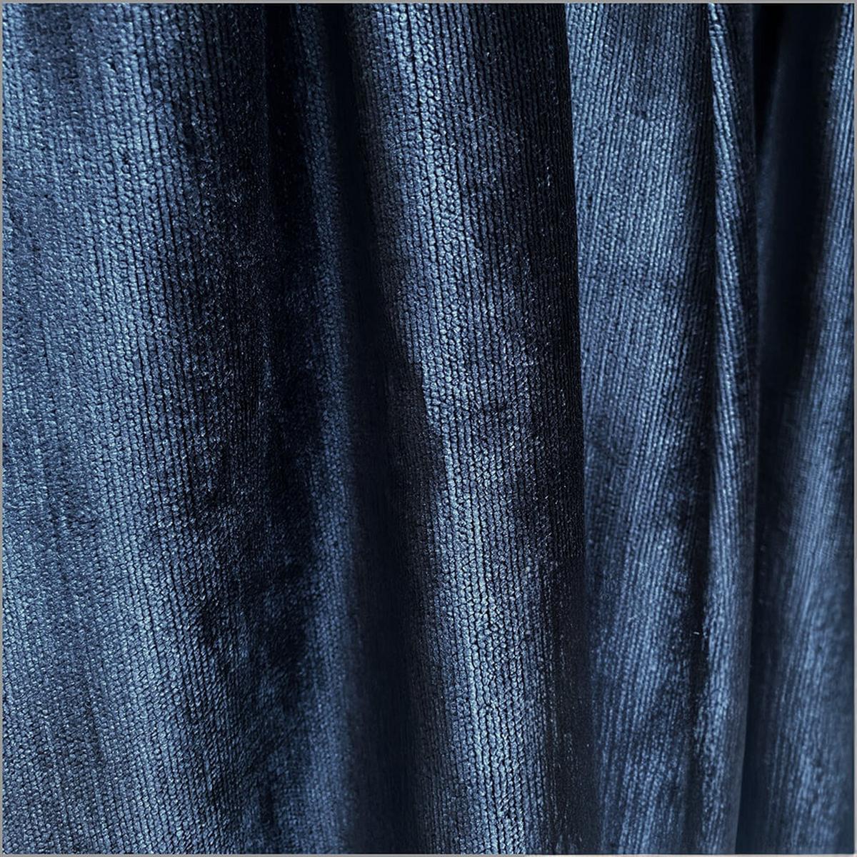 BOXBETT Theo 160/200 cm Marineblau im Lotta Stoff - Schwarz/Dunkelblau, Holz/Holzwerkstoff (160/200cm) - AltaBeds