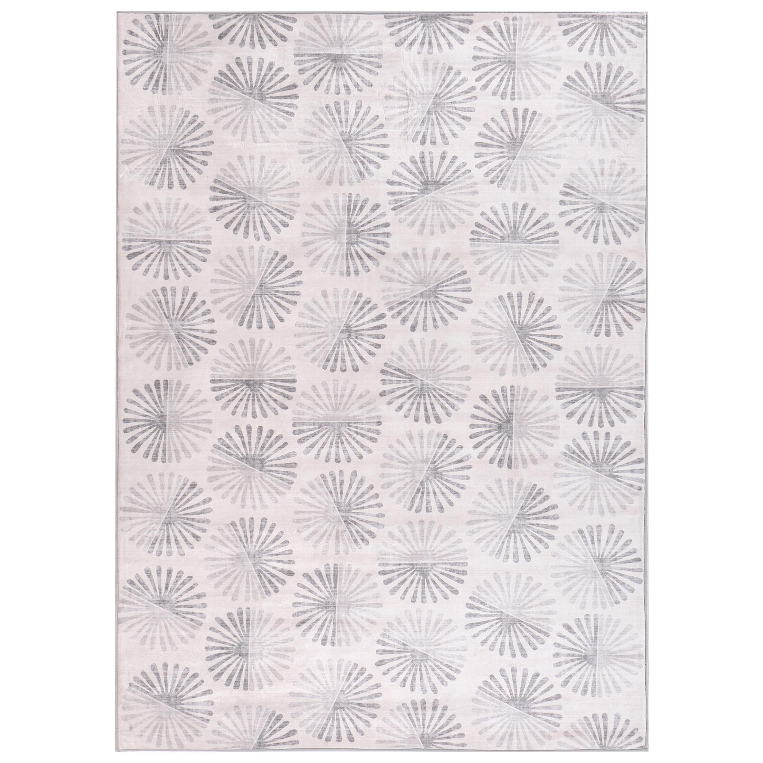 TEPPICH Cremeweiß 160/230 cm Catak - Beige, Textil (160/230cm) - Beliani