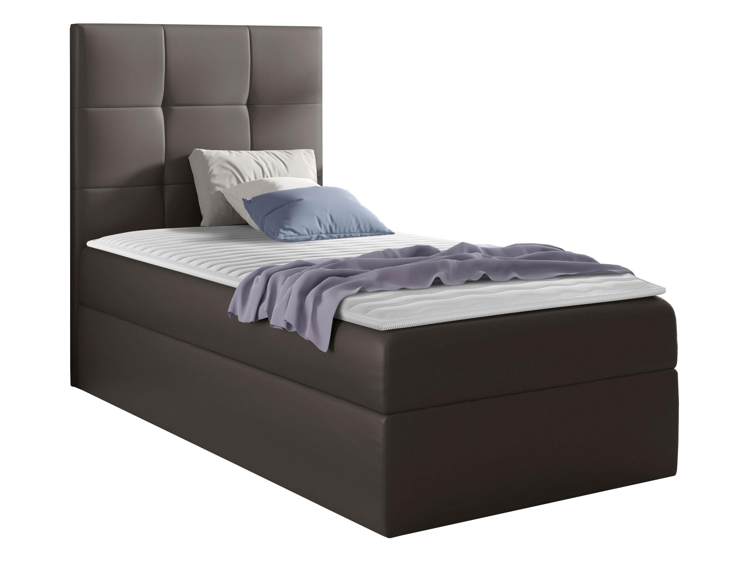BOXBETT Mini 2, Seite zum Öffnen des Bettkastens: Links - H3 - Graphitfarben, Holz (90/200cm) - MIRJAN24