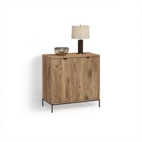 KOMMODE Aterno Viking Oak mit 2 Türen - Eichefarben, Holzwerkstoff (42/81.2/80cm) - Livinity®