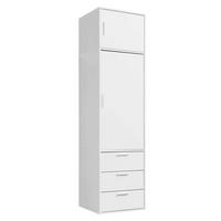 KLEIDERSCHRANK Der Grenzenlose - Weiß, Holzwerkstoff (60/234/58cm) - Mokebo
