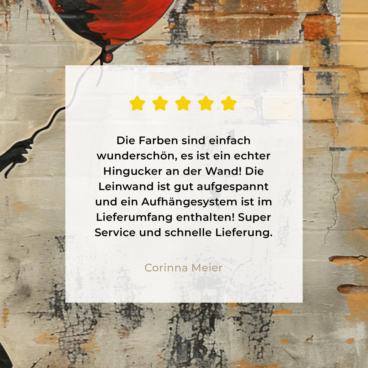 LEINWANDBILD Graffiti - Banksy - Mädchen - Straßenkunst Wohnzimmer Groß 120x80 cm - Sandfarben, Textil (120/80cm) - MuchoWow