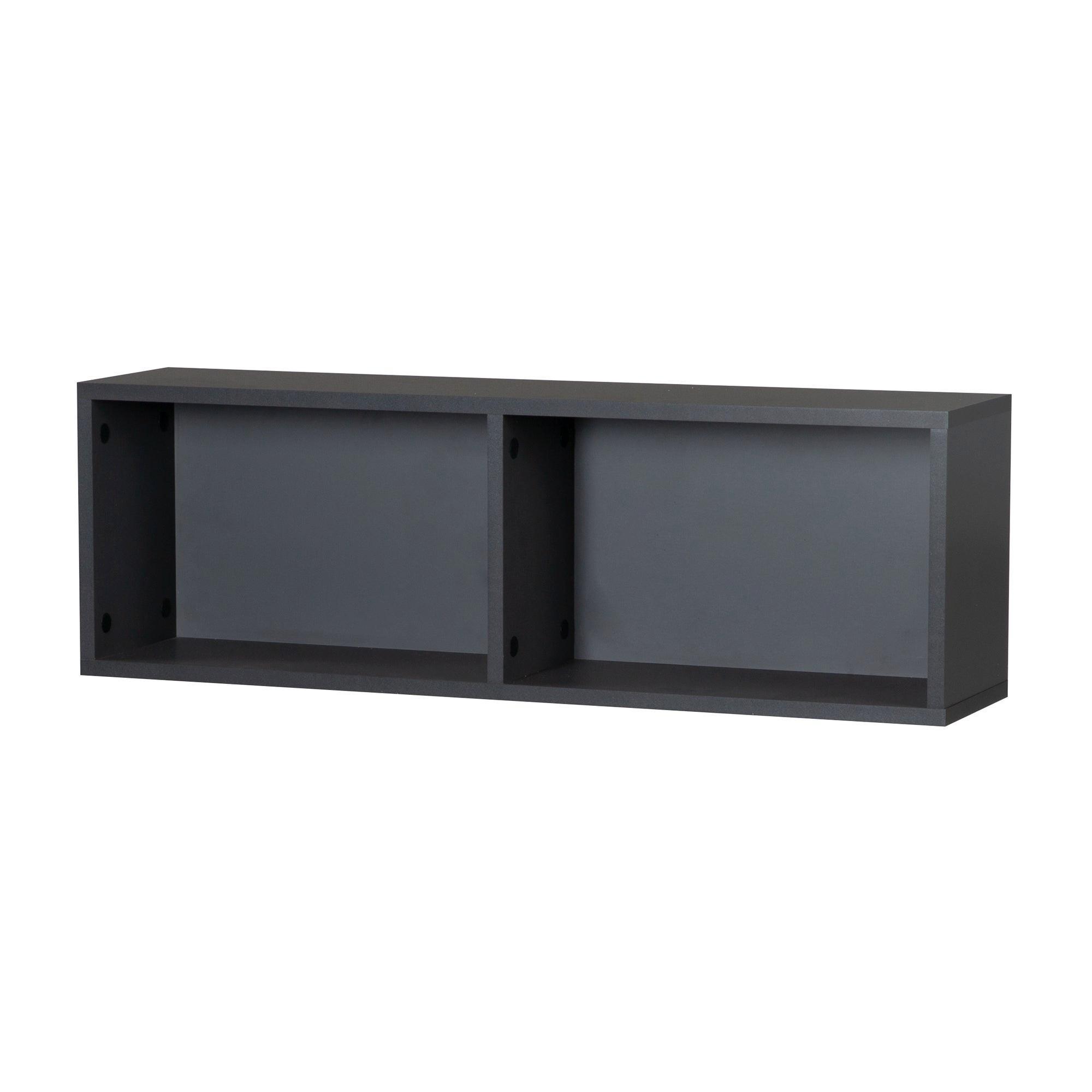 WANDREGAL anthrazit - Anthrazit, Holzwerkstoff (90/29/20cm) - Roba