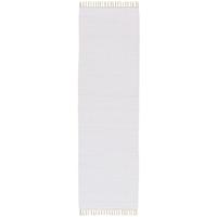 FLECKERLTEPPICH Chindi 70x250 cm - Weiß, Textil (70/250cm) - Rug and Roll