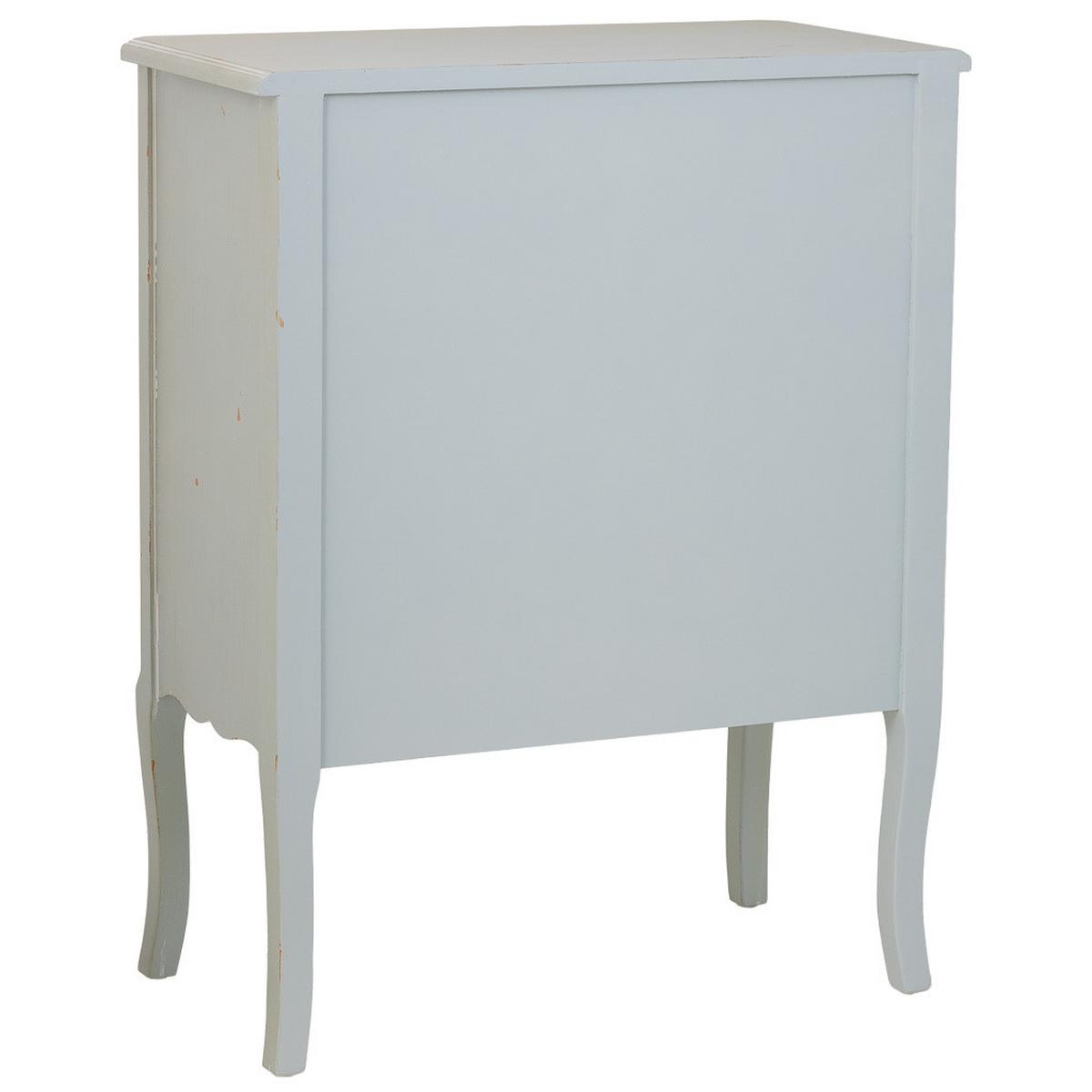 HOLZKOMMODE mit 5 schubladen 73x38x93 cm - Grau, Holz (73/93/38cm) - Wanderlust