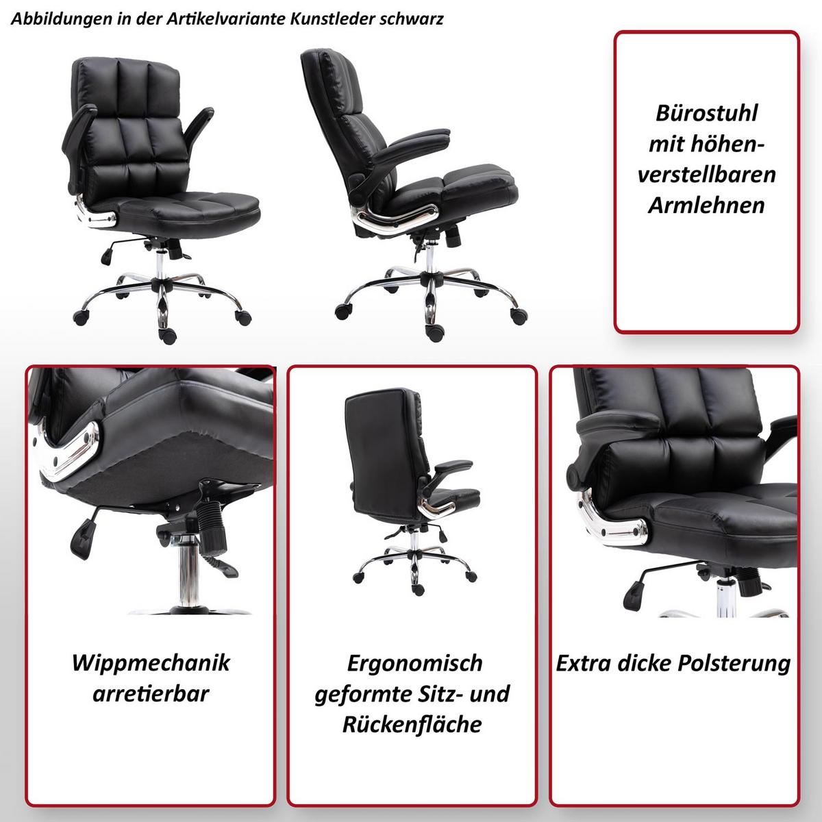 BÜROSTUHL Hellgrau - Hellgrau, Textil (73/120/72cm) - MCW