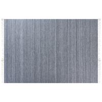 TEPPICH geflochten Malhia 230/160 cm - Grau, Kunststoff (160/230cm) - Beliani