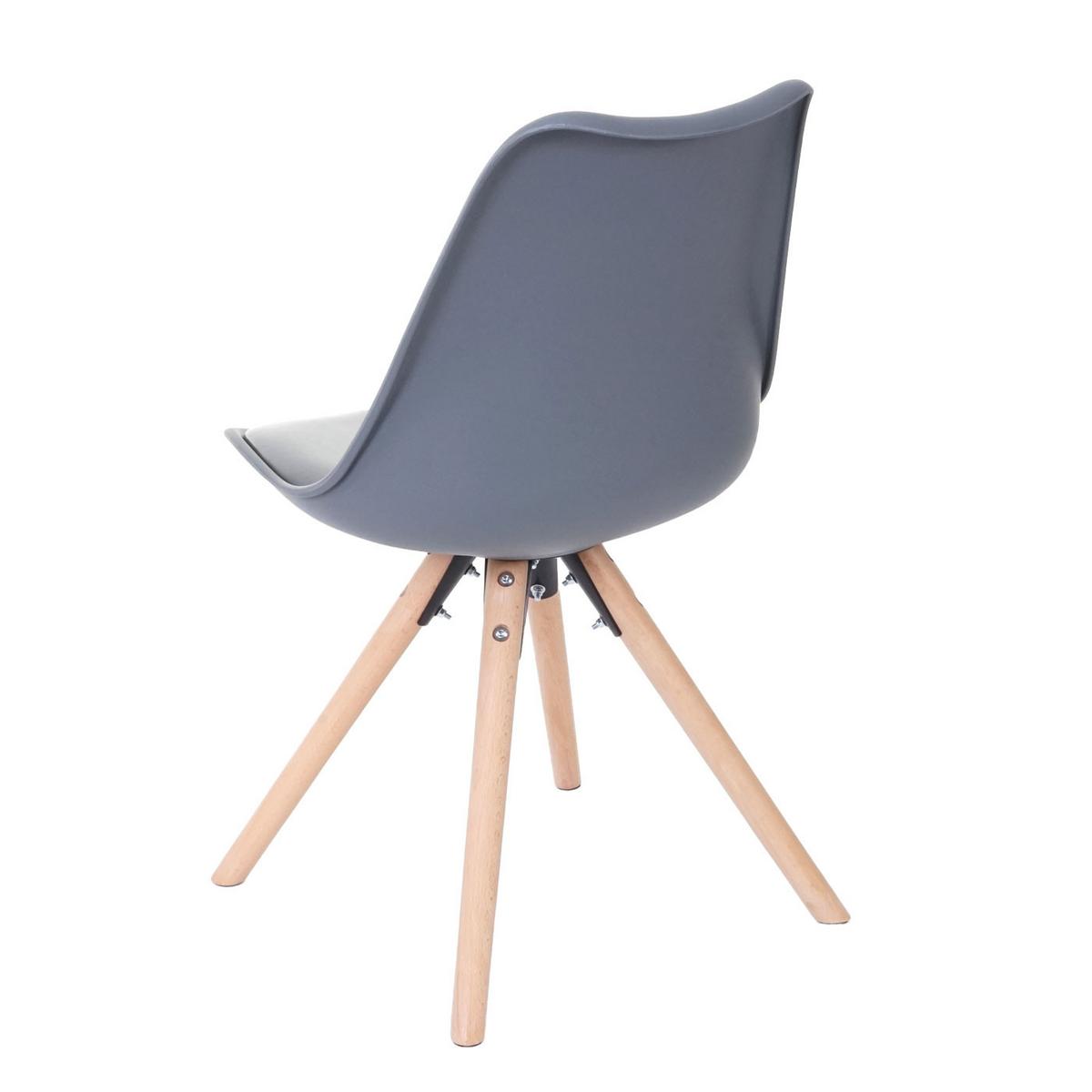 ESSZIMMERSTUHL Grau 2er-Set - Grau, Textil (48/82/53cm) - MCW