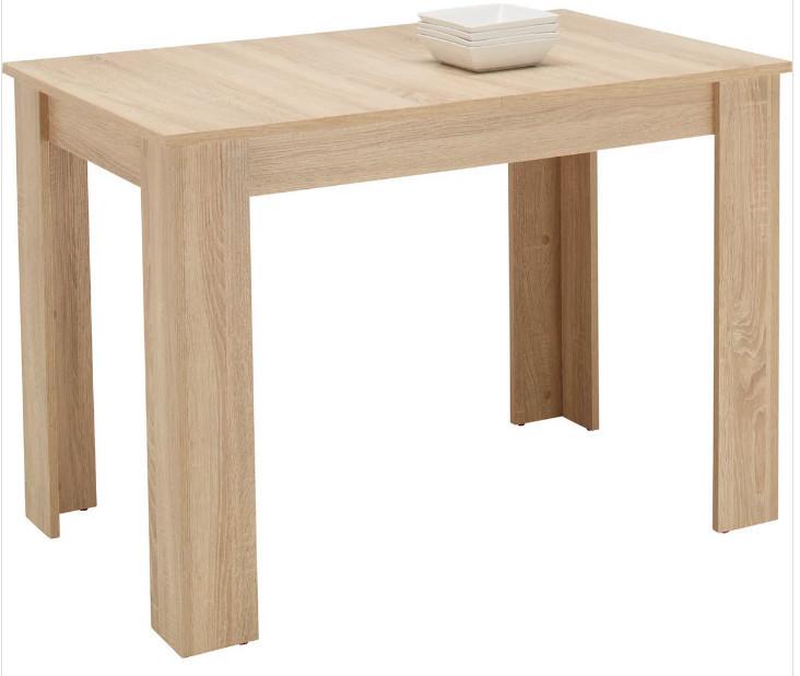 Ausziehtisch Bianca in Eiche ca. 110-164x70x76 cm