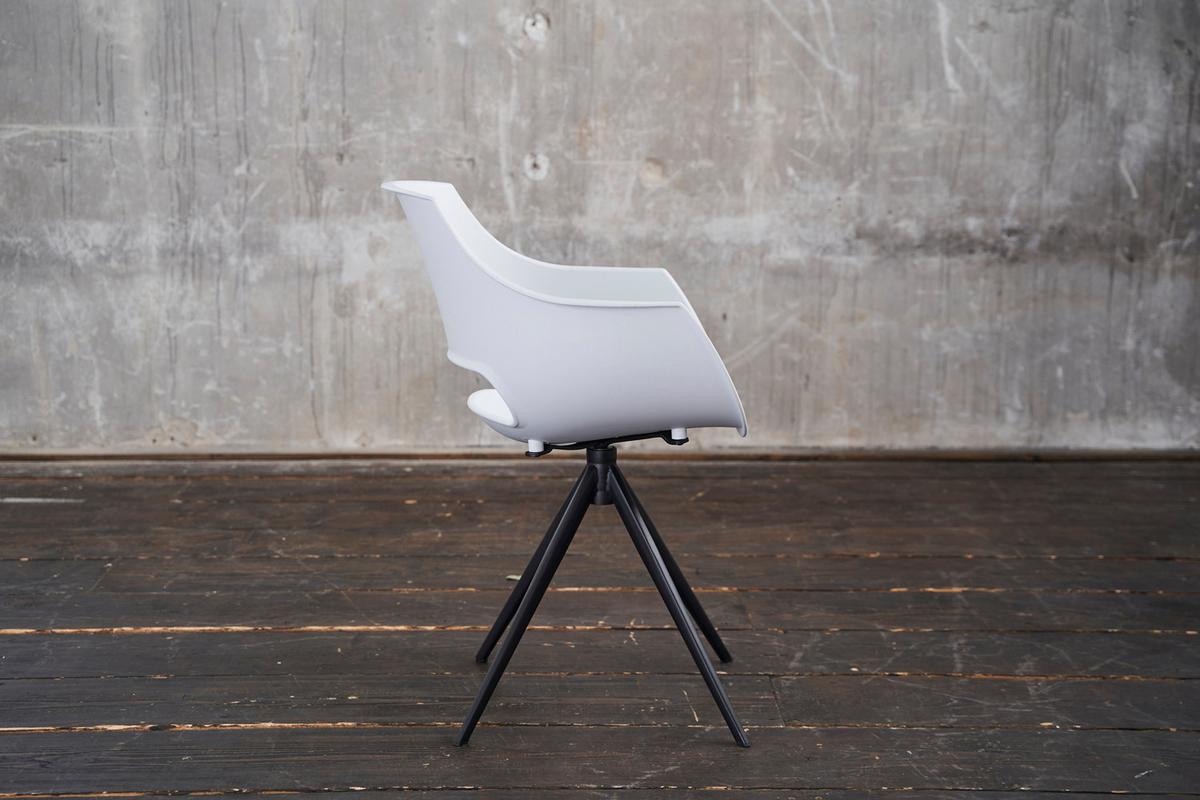 DREHSTUHL ZAJA Beige Kunststoff Drehbar (360°) (1er-Set) - Beige/Weiß, Kunststoff (57/85/59cm) - KAWOLA