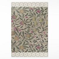 TEPPICH 140x210 cm Früchte nach William Morris - Mokka, Kunststoff (140/210cm) - Wallfluent