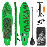 STAND UP PADDLE BOARD Makani Grün - Grün, Kunststoff (320/80/15cm) - ECD-Germany