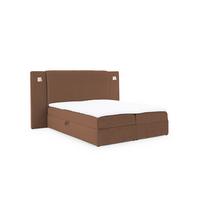 BOXBETT Marten Magic Velvet Set.1 - Braun, Holzwerkstoff/Textil (120/200cm) - Fun Möbel