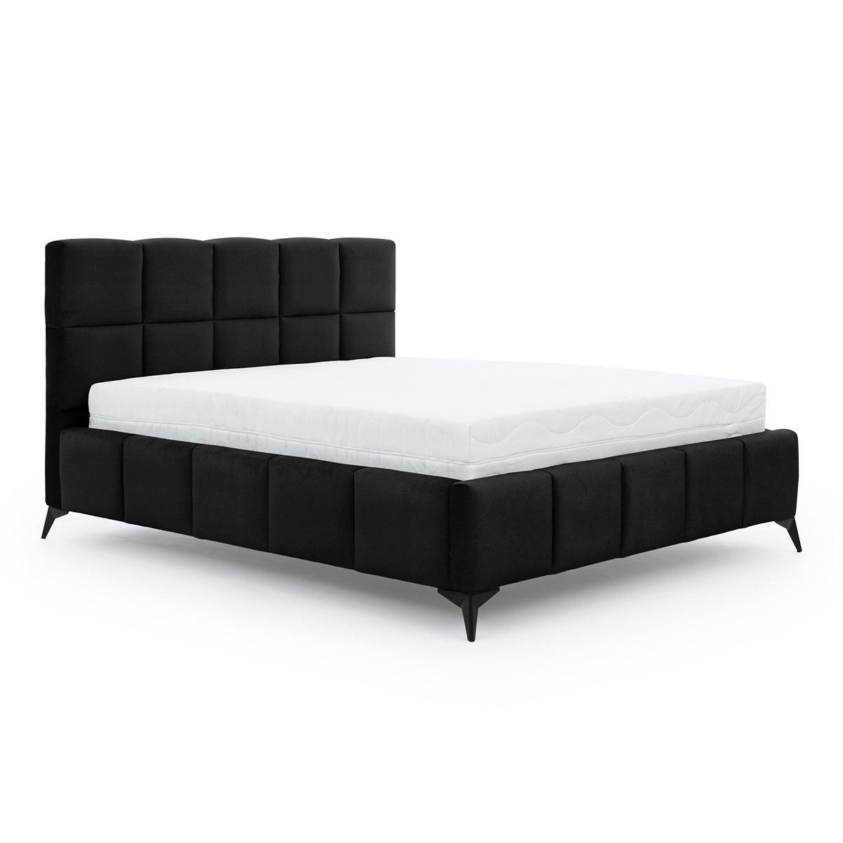 BOXBETT 180/200 Mira Schwarz - Schwarz, Holz (180/200cm) - Petits-meubles
