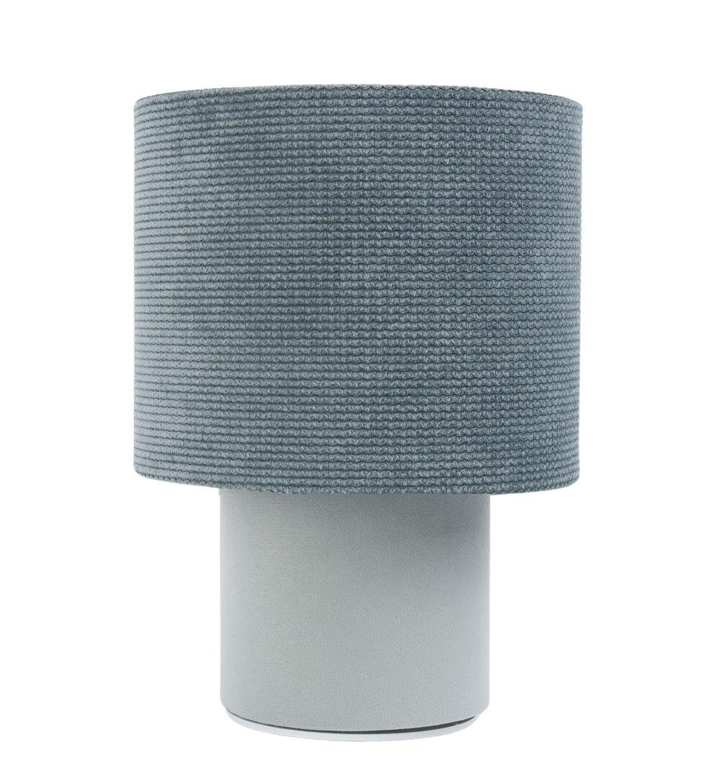 TISCHLAMPE Blau 20/17 cm - Blau, Kunststoff (17/0.7/17cm) - ONZENO