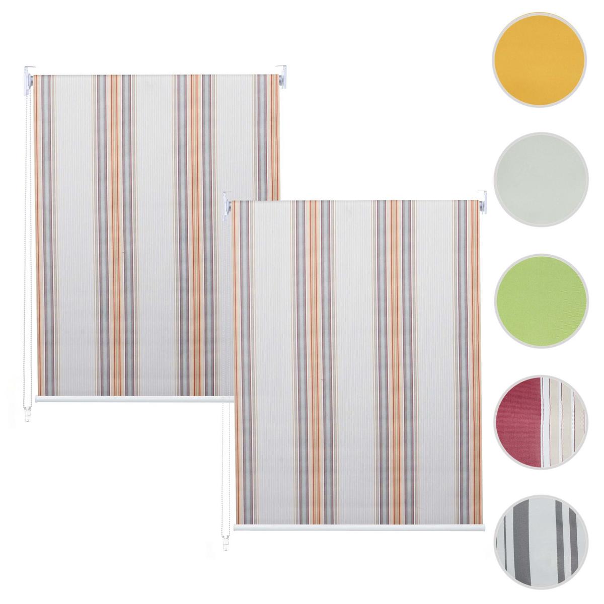 ROLLO Grau, Braun, Orange - Braun/Orange, Textil (120/230/1cm) - MCW