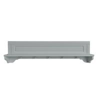 SHELF TWINKLE für das Kinderzimmer Grau matt - Grau, Holzwerkstoff (95/25/17.6cm) - Lookway
