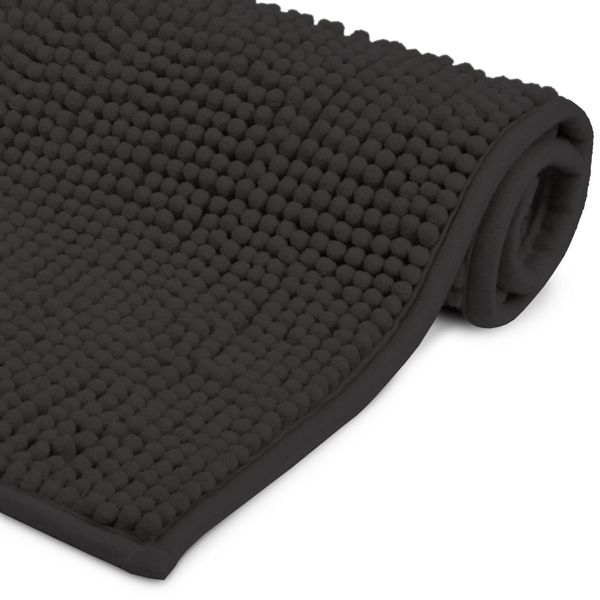 VORLEGER MATTE BeauMare WR 50/80cm Schwarz - Schwarz, Textil (50/80cm) - Beautissu 