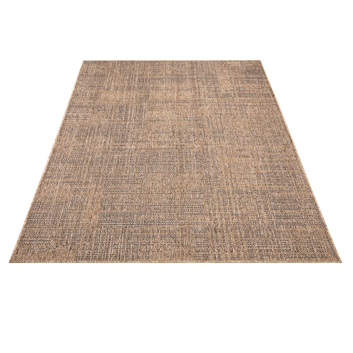 FLACHWEBTEPPICH, meliert, aus Polypropylen, Beige, 80 x 150 cm - Beige, Textil (80/150cm) - KADIMA DESIGN