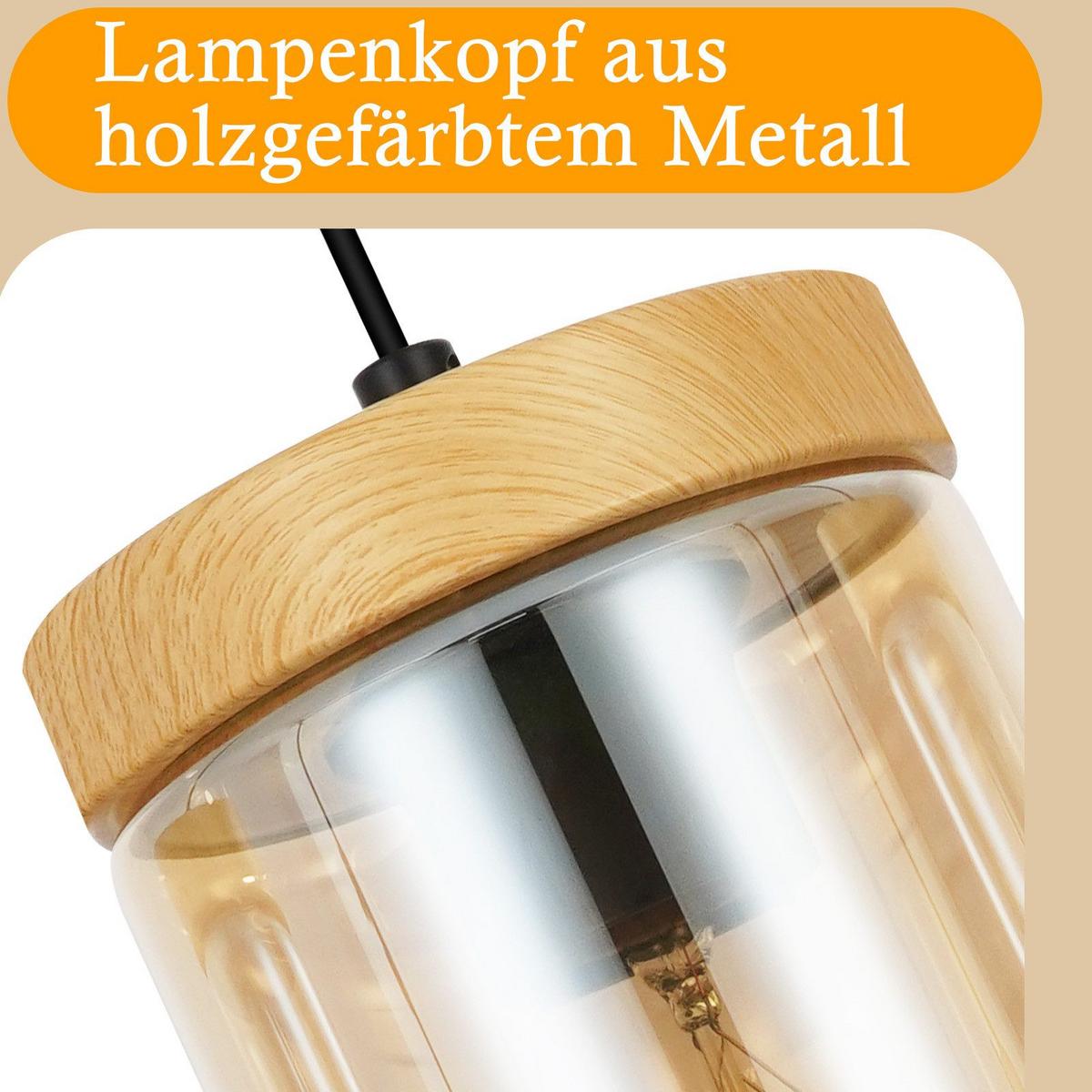 PENDELLEUCHTE Marren 30/5/143 cm - Schwarz, Metall (5/30/143cm) - Nettlife