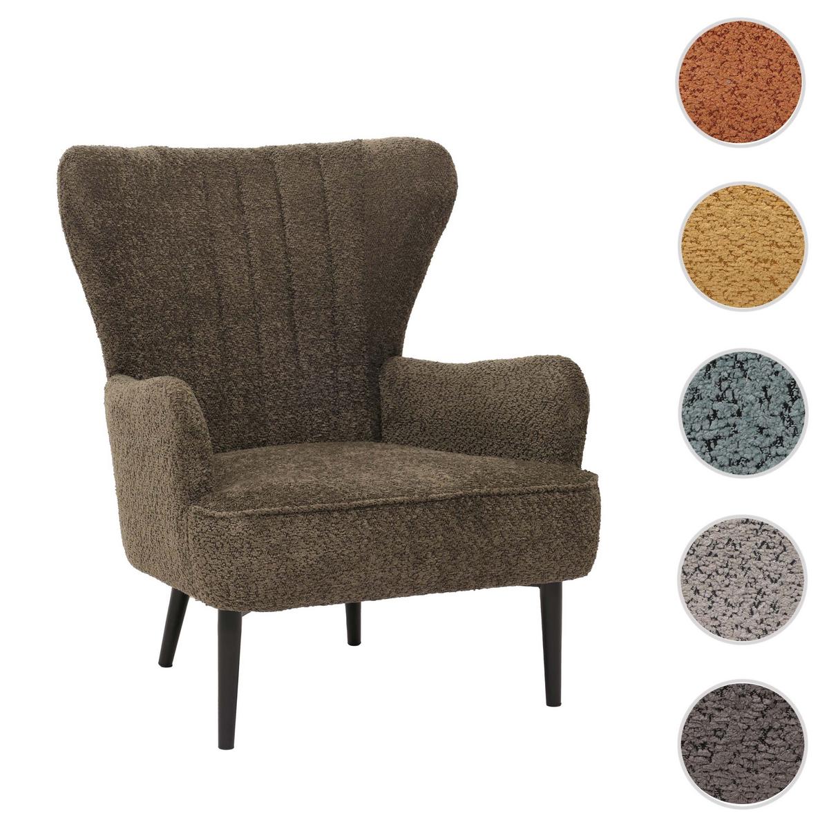 LOUNGE-SESSEL Dunkelgrün - Dunkelgrün, Textil (75/80/78cm) - MCW