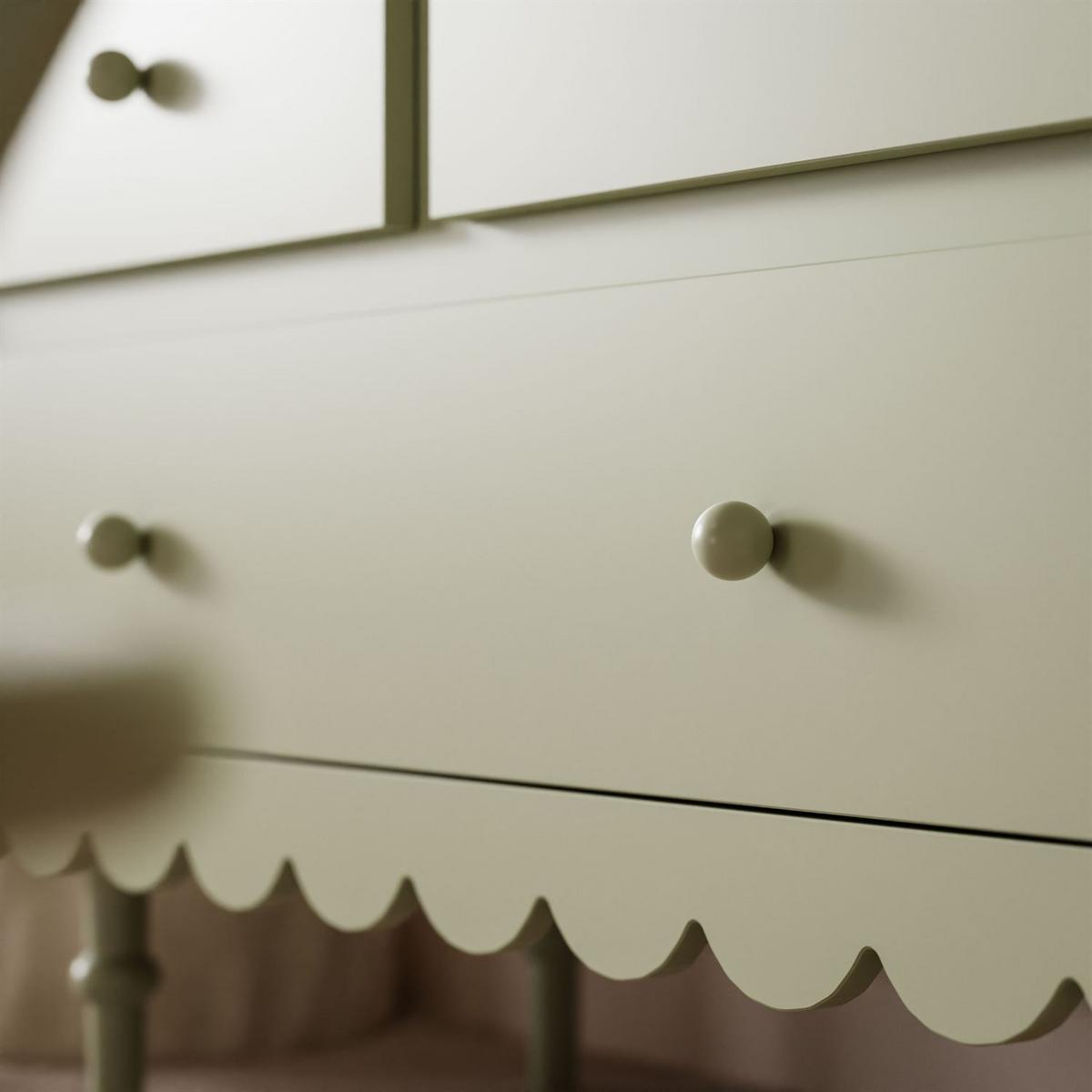 KLEIDERSCHRANK Zweitüriger BABUSHKA, Olivgrün - Olivgrün, Holzwerkstoff (104/183/50cm)