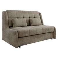 SCHLAFSOFA Viva Elite III - Schwarz/Braun, Holz/Metall (146/85/98cm) - MIRJAN24