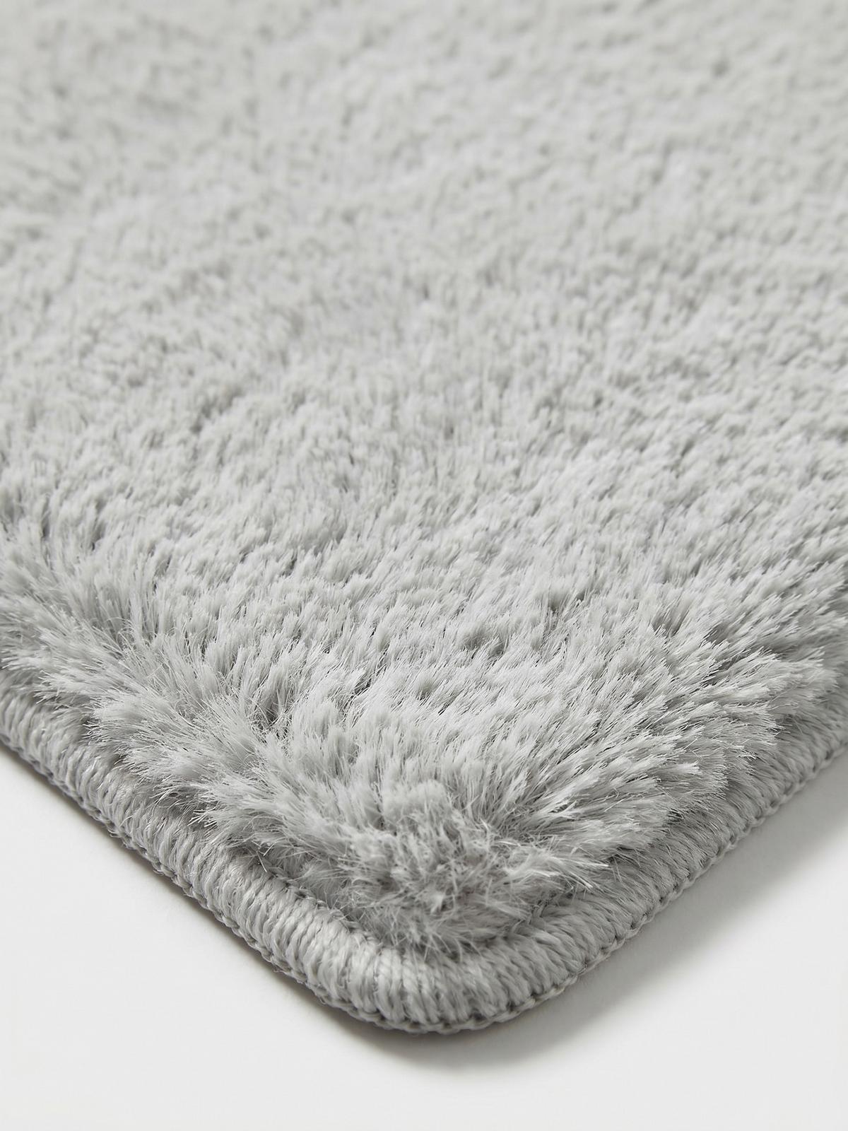 KURZFLORTEPPICH Antirutsch Uni RUTOR Polyester Grau 200 x 280 cm - Grau, Textil (200/280cm) - KADIMA DESIGN