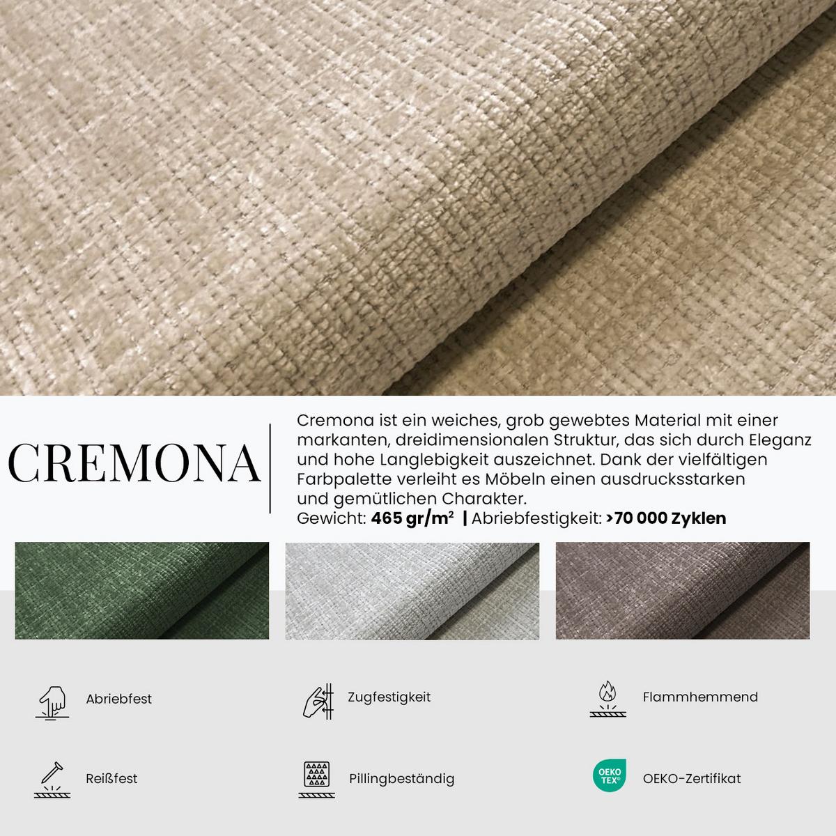 BOXBETT DAGOS 120/200 - Braun Schenille grob gewebt - H3 - Topper T25 - Braun, Textil (120/200cm) - MKS