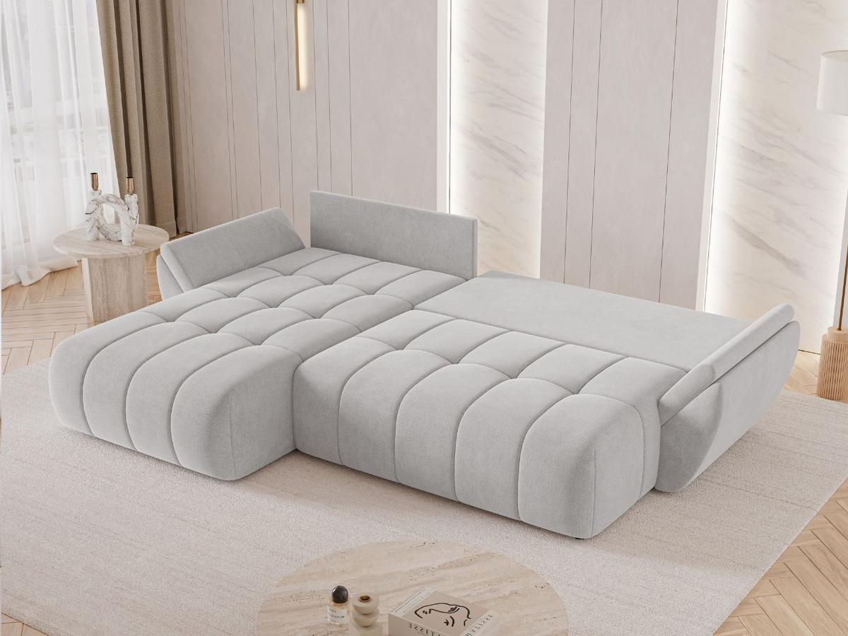 ECKSOFA Decor Grau - Grau, Holz/Textil (263/190cm) - Graingold