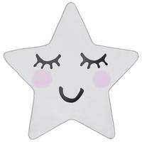 KINDERTEPPICH Sirius 120/120 cm - Weiß, Kunststoff (120/120cm) - Beliani