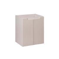WASCHTISCHUNTERSCHRANK 50cm Riva Kaschmir - Beige, Holzwerkstoff (50/57/39cm) - Petits-meubles