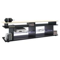 LOWBOARD Movie Platte des TV-Aufsatzes in Creme Hochglanz - Creme, Holzwerkstoff (138.5/39/37.5cm) - Vladon