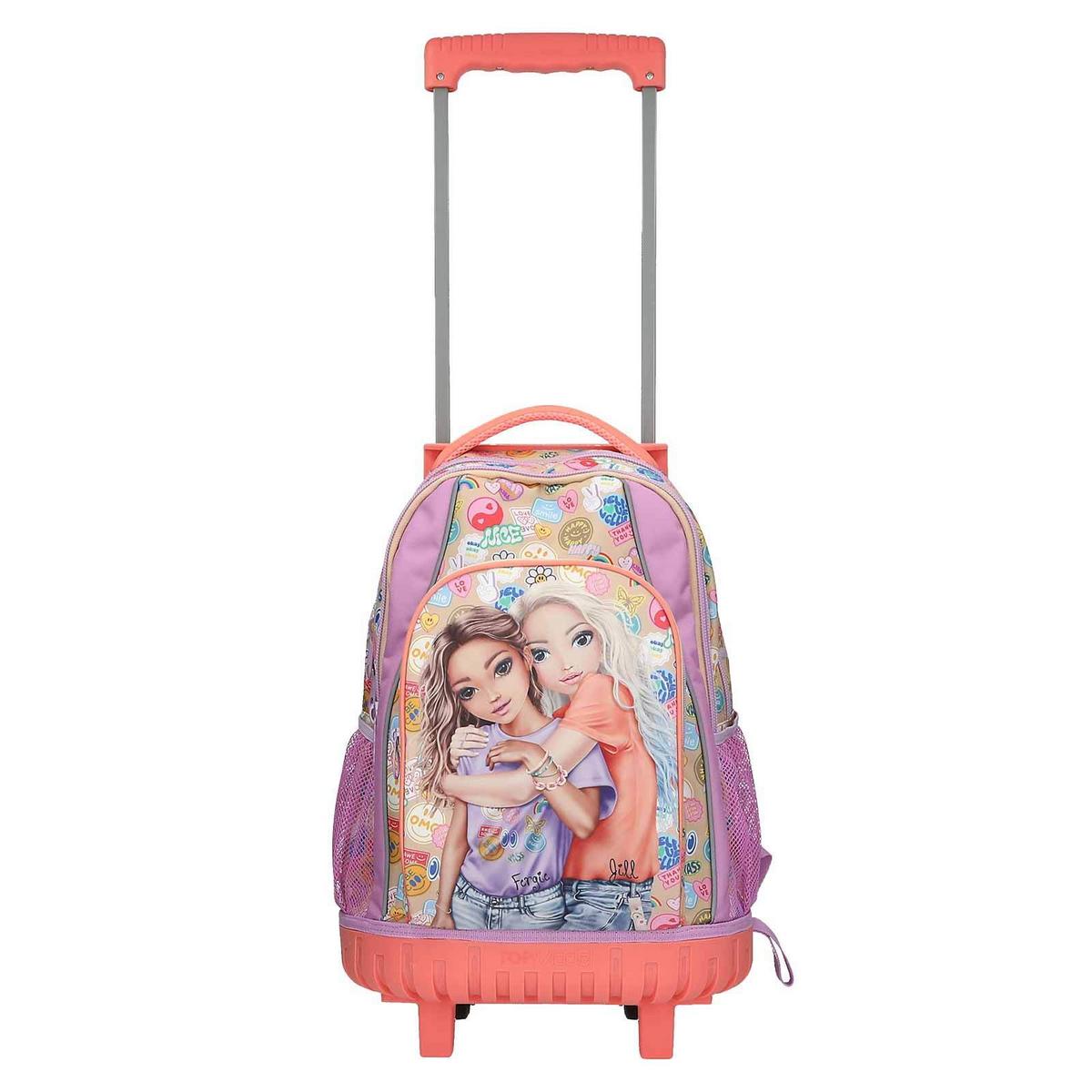 SCHULRUCKSACK TROLLEY GIRL POWER TOPModel bunt 25 x 32 x 37,5 cm - Multicolor, Textil (32/25cm) - Depesche Germany