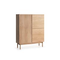 SIDEBOARD Idor Holz - Braun, Holzwerkstoff (106/130.3/36.8cm) - Petits-meubles