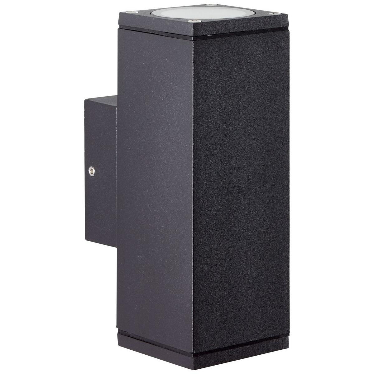 AUSSENWANDLEUCHTE Hally 90960A58 - Silberfarben, Metall (6/15.5/8.8cm) - Brilliant