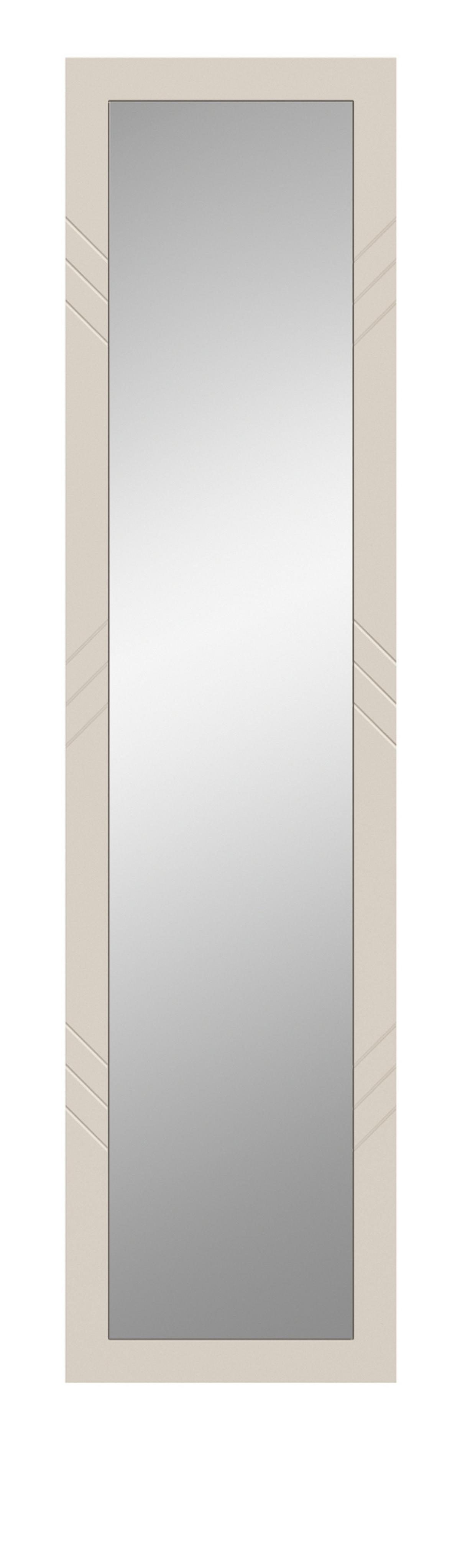 GARDEROBENSPIEGEL Sand matt 45 x 180 cm, Wandspiegel mit Rahmen - Sandfarben, Glas/Holzwerkstoff (45/180/2cm) - Inn.Furn