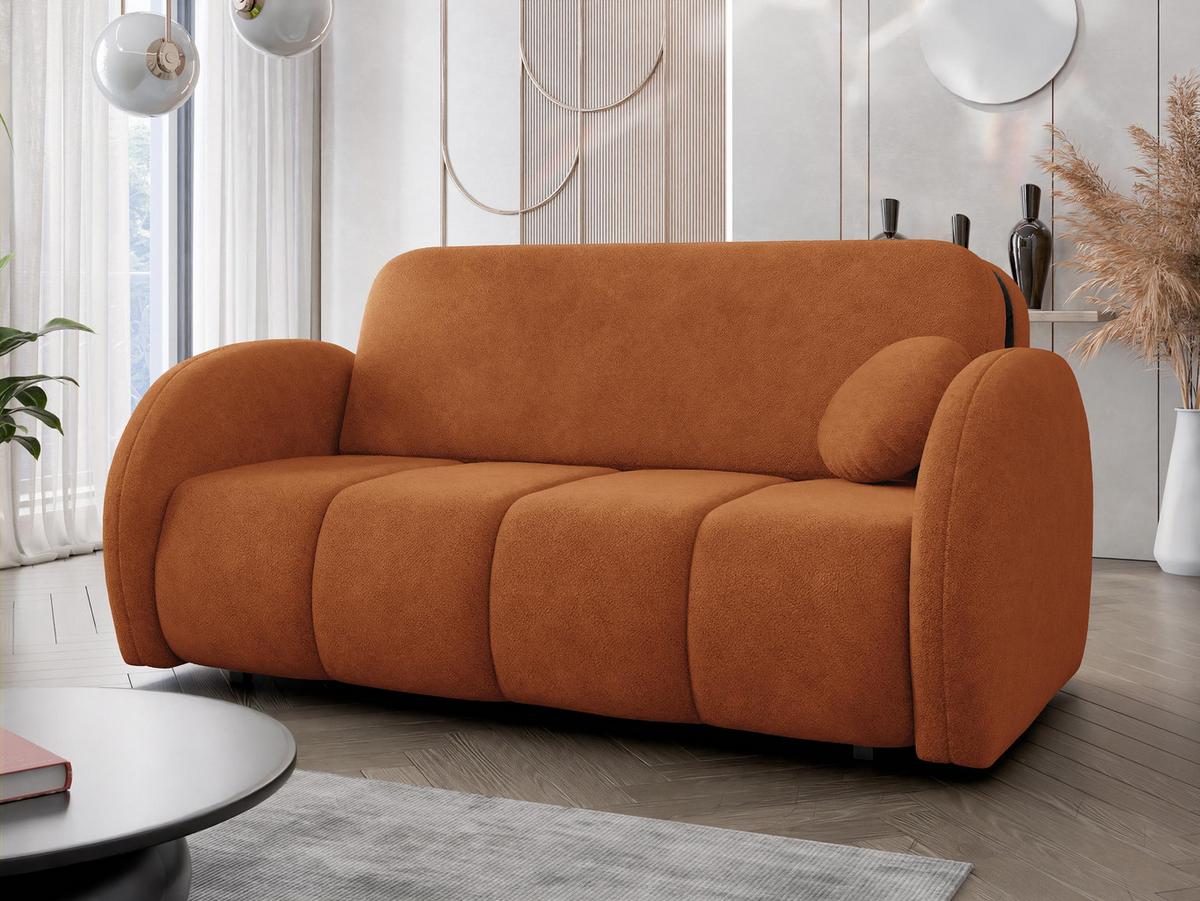SCHLAFSOFA Viva Comfy IV - Schwarz/Braun, Holz/Textil (172/85/103cm) - MIRJAN24