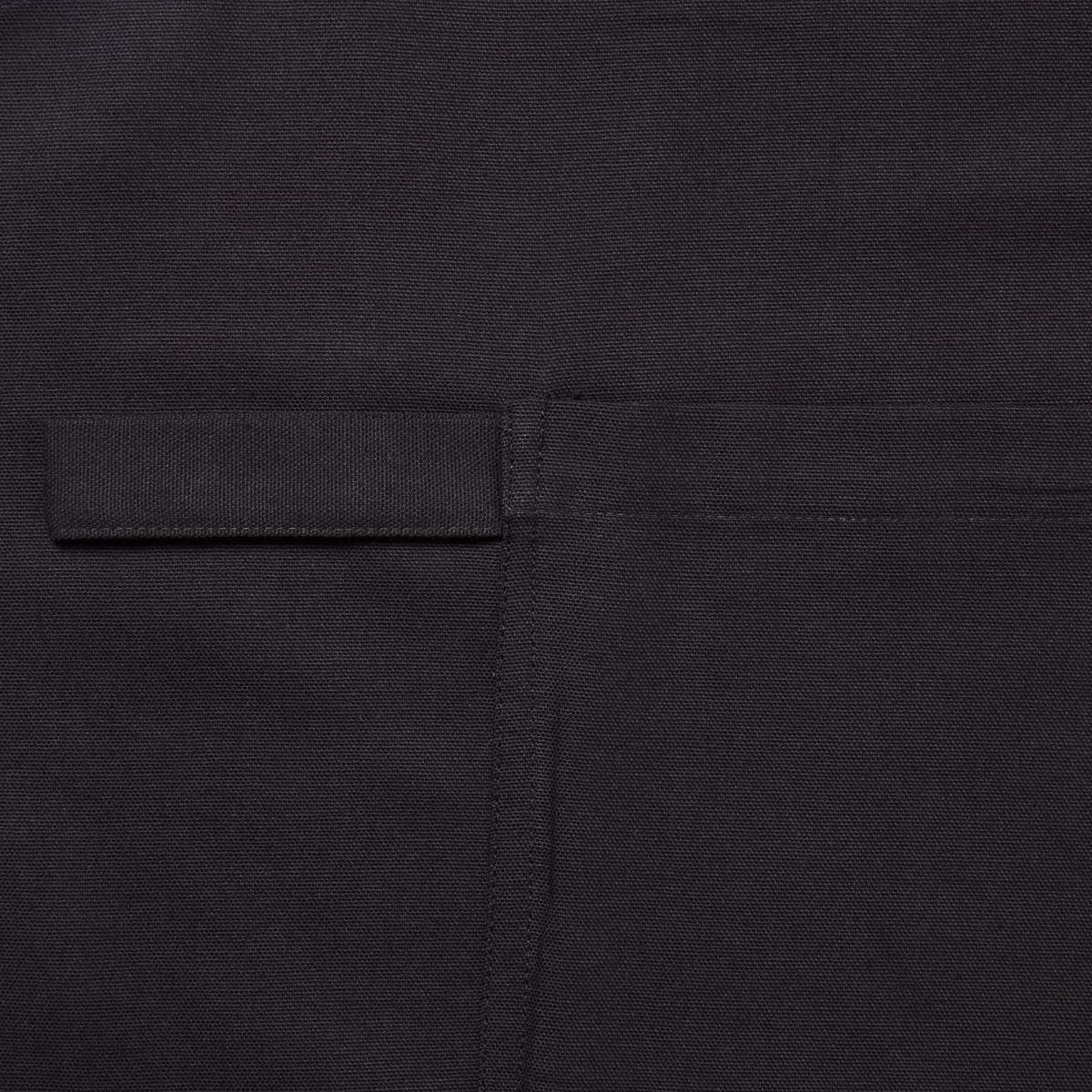 KOCHSCHÜRZE 80/85 cm, 100% Baumwolle - Schwarz, Textil (80/85cm) - Homescapes